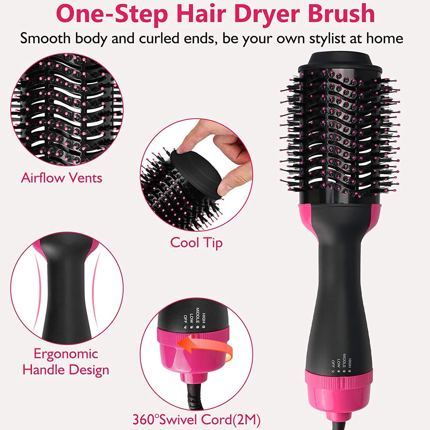 BreezeBrush™ - Premium Volume Styler