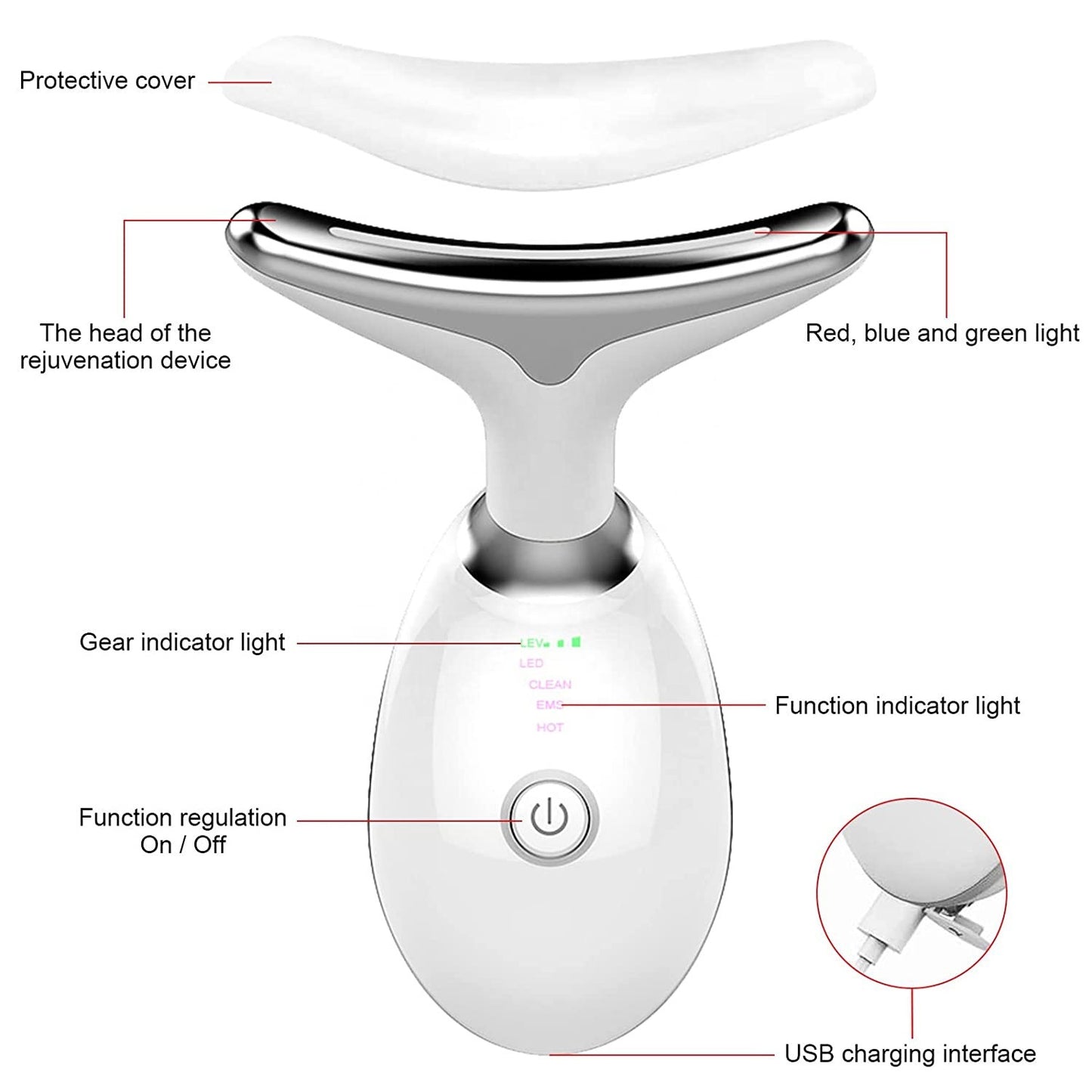 Glamaglow™ - LED Facial Rejuvenator