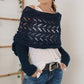 Long autumn and winter shawls, knitted scarves, and hollowed-out extended double-sleeved shawls for outerwear