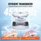 Ultrasonic Cleaner,45kHz Ultrasonic Cleaner For Denture Cleaner, Retainer Cleaner, Mouth Guard Cleaner, Night Guard Cleaner, Retainer Cleaner Machine With 200ML Dental Cleaning Pod