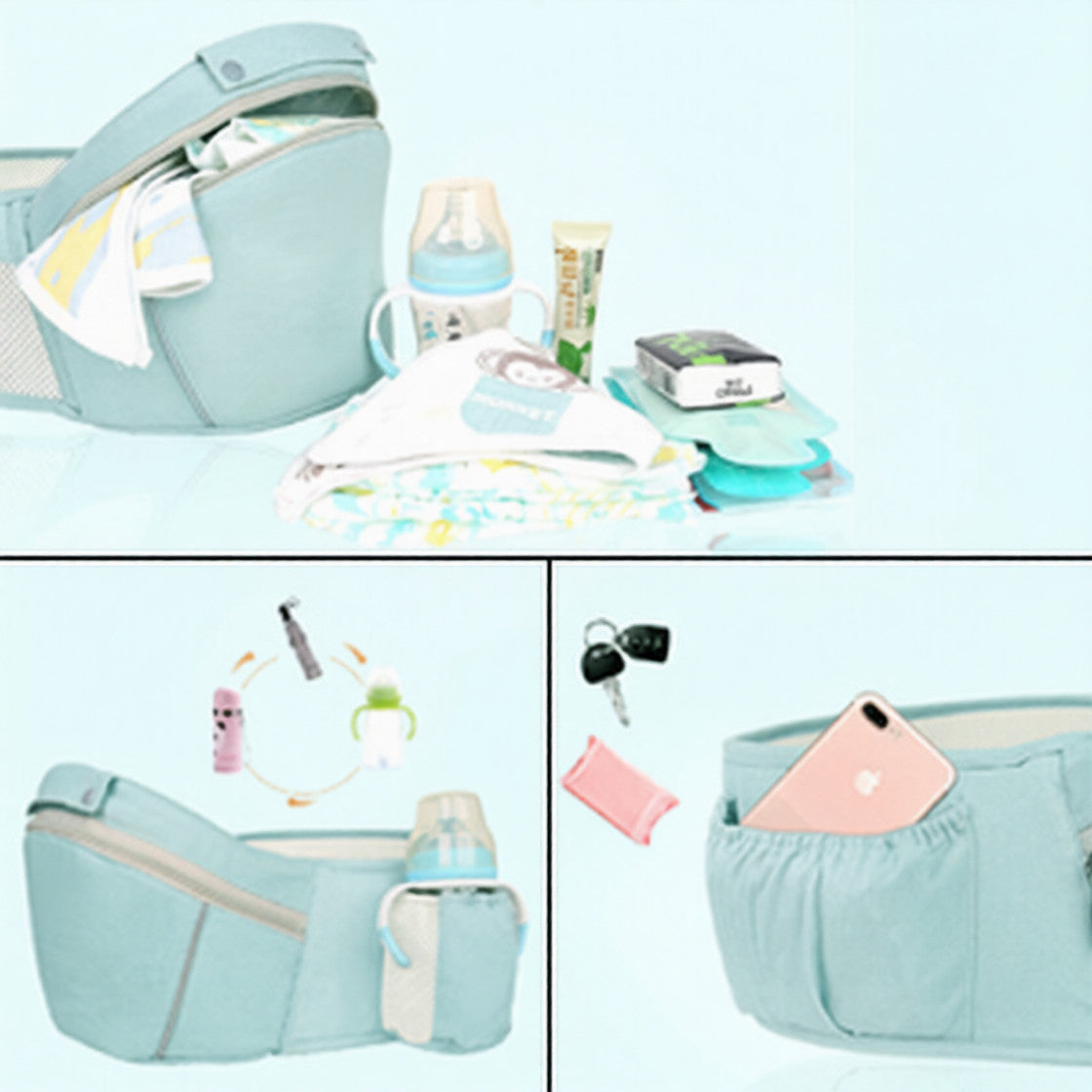 CozyCarrier™ - Deluxe All-in-One Baby Carrier